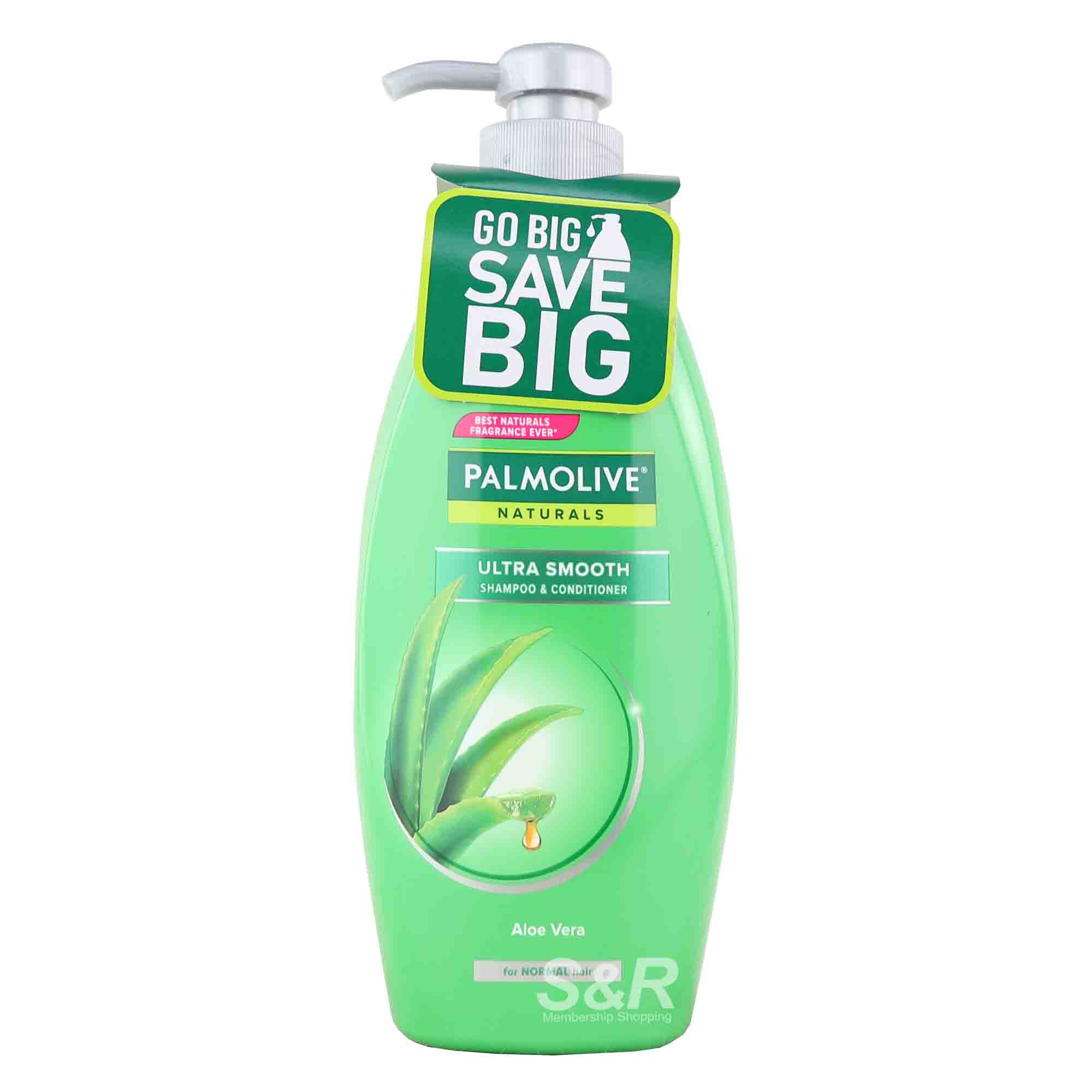 Palmolive Naturals Ultra Smooth Shampoo & Conditioner 600mL